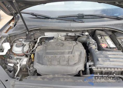 2018 Volkswagen Tiguan 2.0T Se/2.0T Sel из США, поврежденный, VIN 3VV3B7AX4JM028007